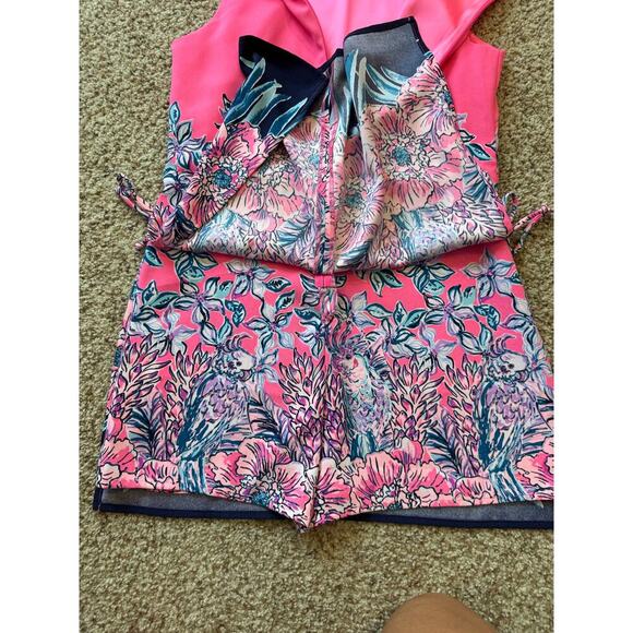 Lilly Pulitzer Lucky Lady Donna Romper/Dress size 2, Built in shorts - Picture 10 of 13